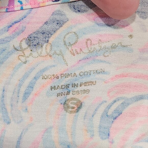 Lilly Pulitzer Womens S Small Marlowe Head In The Sand Pima Cotton Dress - Picture 7 of 16